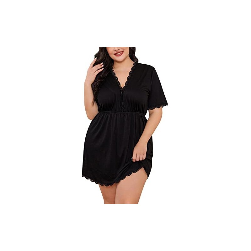 Vestito Lungo Donna OUGES Estivo In Poliestere E Spandex: Manica Corta, Scollo Rotondo, Con Tasche, Adatto Anche Per Maternità, Casual E Vacanze