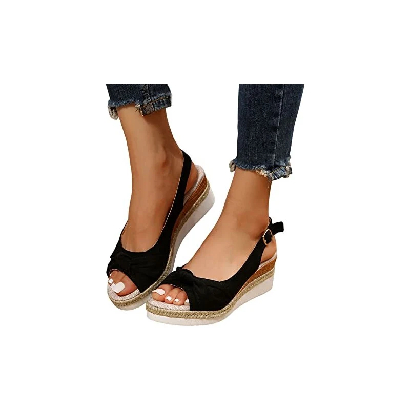 Nuovi sandali peep toe da donna Scarpe da spiaggia con
