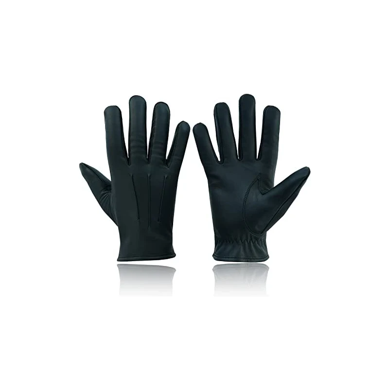 Guanti In Pelle Donna Guanti In Pelle Di Agnello Italiana: Eleganti Guanti Invernali Guanti Touch Donna - Foto 12