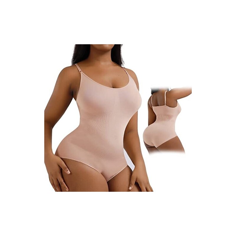 Gotoly Donna Shapewear Body Contenitivo Maniche Corte Gotoly Donna Shapewear Body Contenitivo Maniche Corte