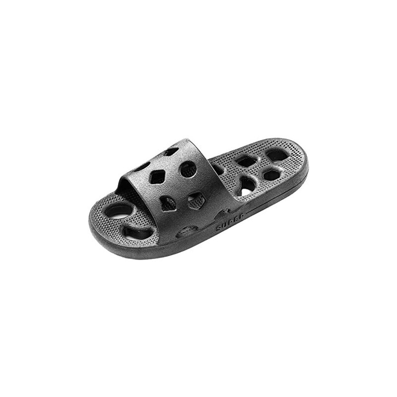 Pantofole Da Uomo Bosaco Classiche In Pelle Nera | Fodera In Pelle E Suola EVA Antiscivolo | Taglia 46, Comode Per Tutti I Giorni - 4