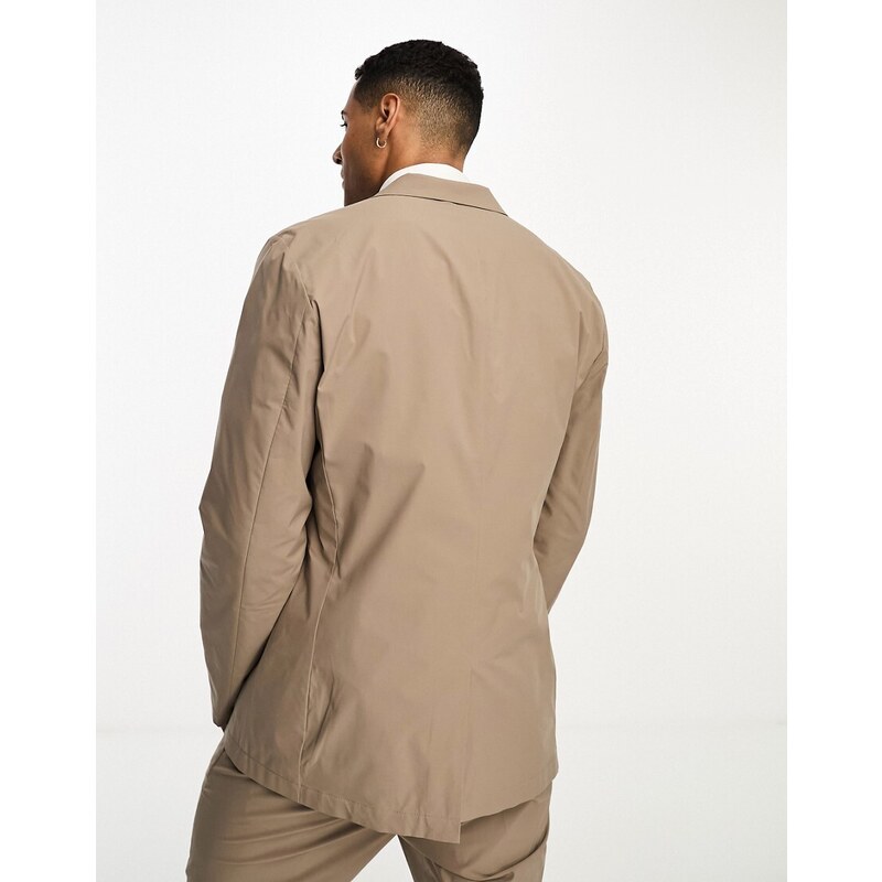 Selected Homme - Commuter - Giacca da abito slim fit marrone chiaro-Brown