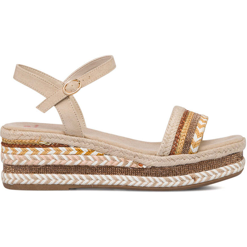 Zapatos Sandali con zeppa Mahira Nere