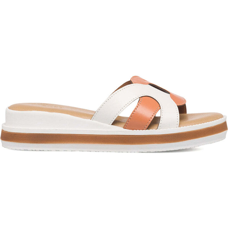 Sandali argento da donna con zeppa in corda 6 cm e strass Lora Ferres