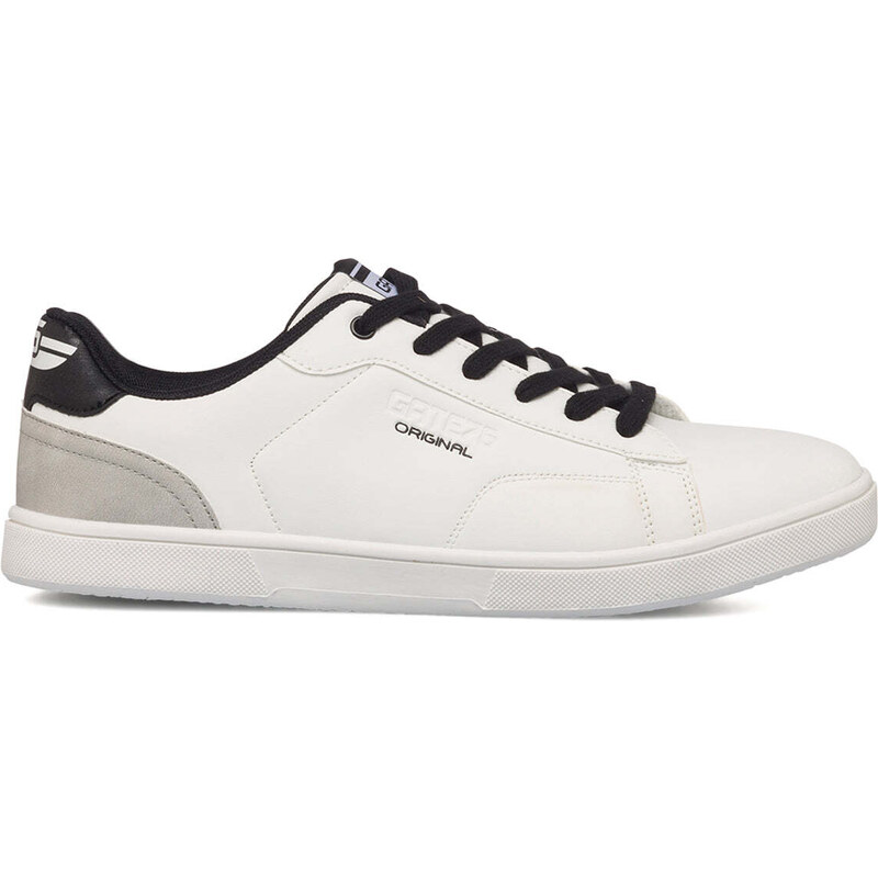 Sneakers bianche da uomo con logo laterale Puma Smash v2 L