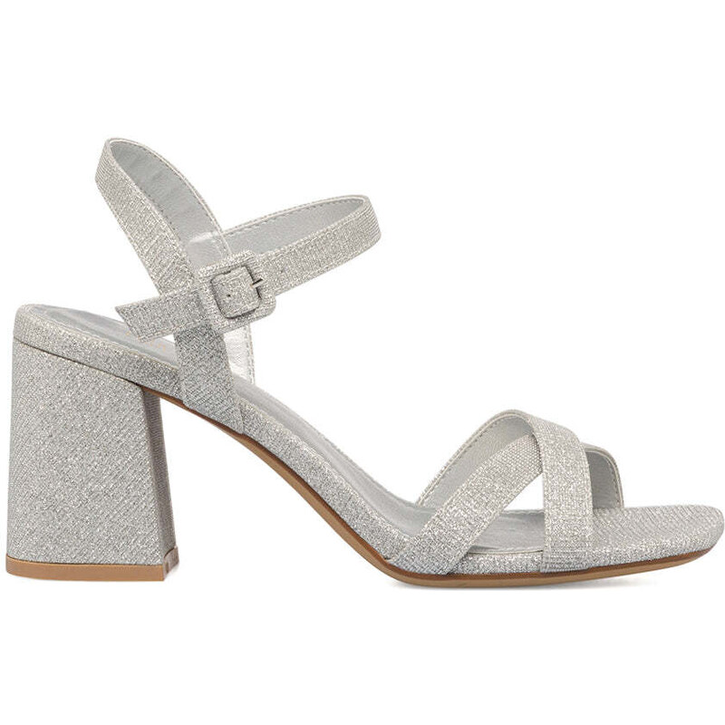 Sandali Donna Con Tacco A Blocco COZOCO – Altezza 5,5 Cm – Chiusura A Fibbia – Sintetico - 2