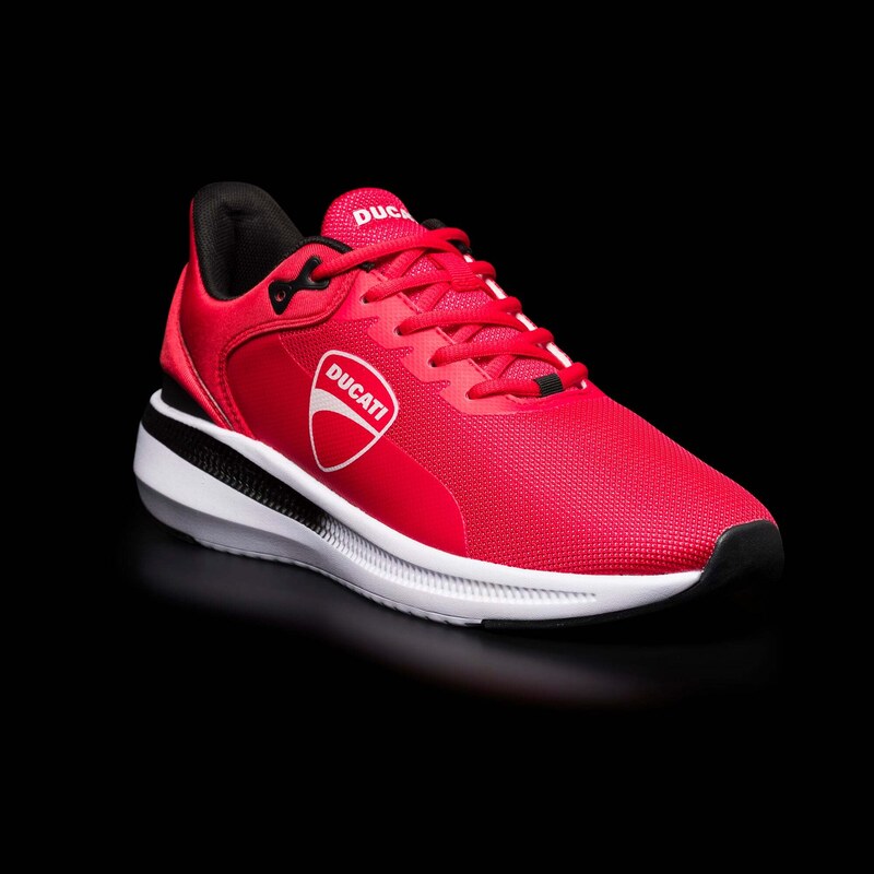 Scarpe sportive da uomo rosse Ducati Levante 2 Stileo