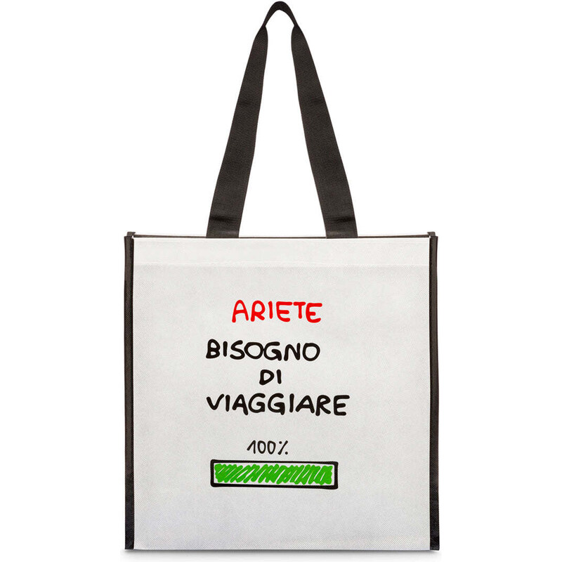 PittaRosso Shopper piccola in TNT Luigi Torres Cerciello - Ariete