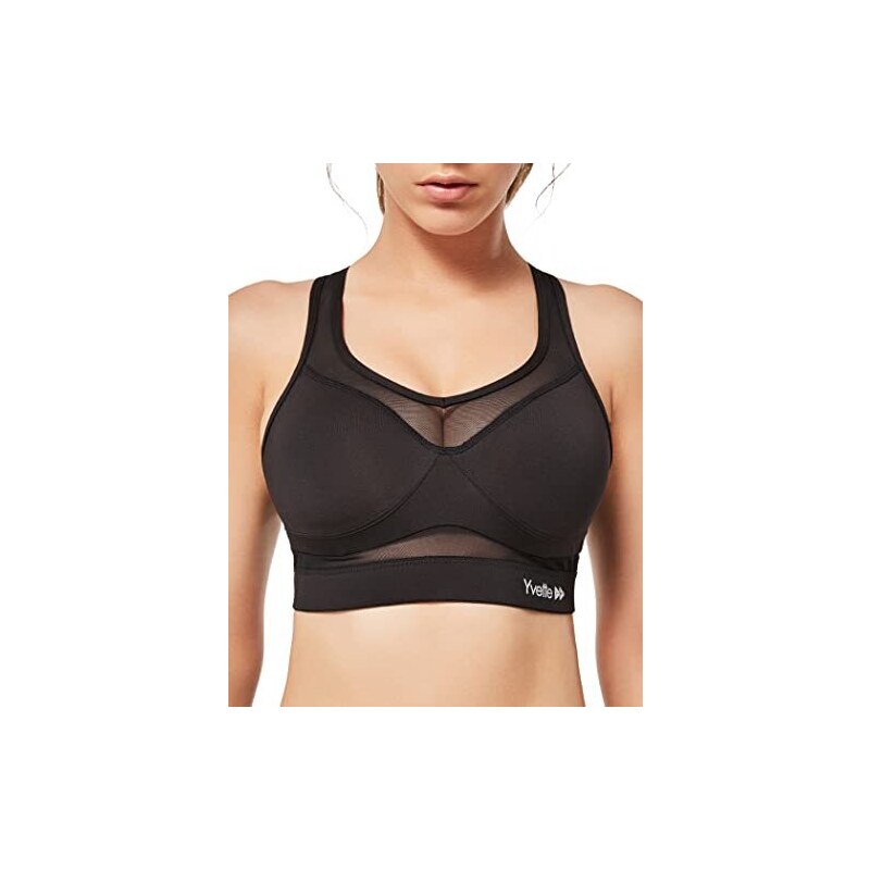 Sesto Senso 3 Pack Reggiseni Sportivi Donna Senza Cuciture - Presa Forte E Comfort