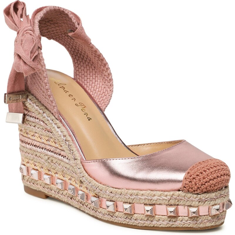 ALMA EN PENA V23483 ORO - Scarpe Sandali con zeppa Donna 93,89