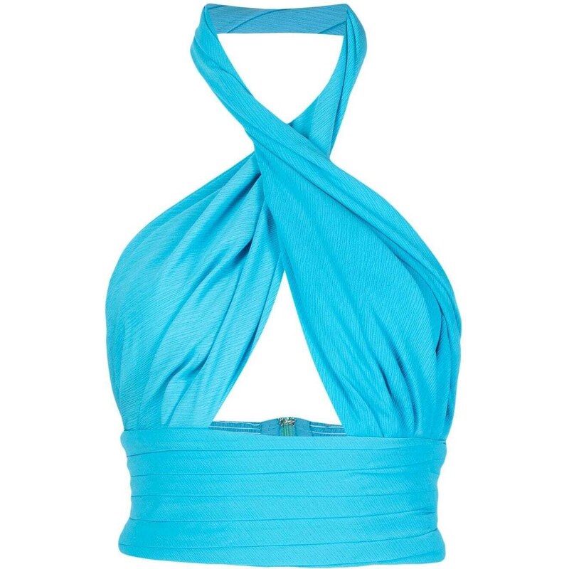 Top Maternità Estivo Senza Maniche - In Rayon E Spandex, Con Arricciature Laterali E Spalline Incrociate - Foto 14