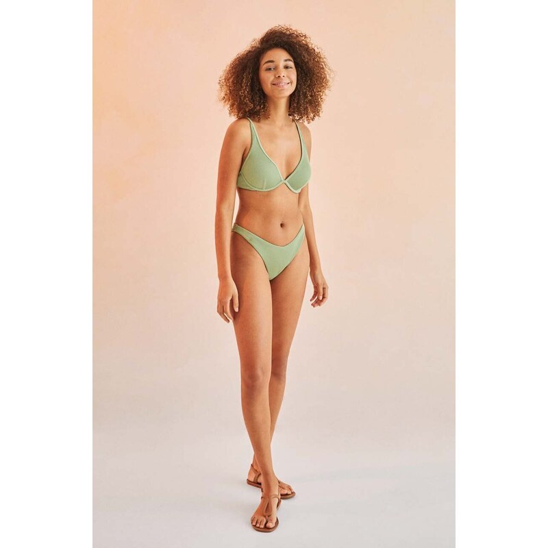 women'secret top bikini JAMAICA colore verde 6485449