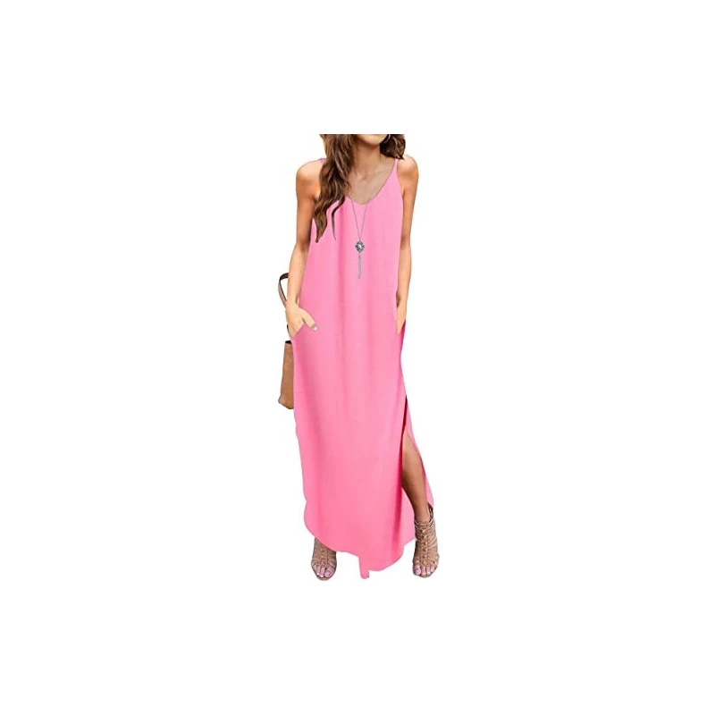 MGSFGlk Vestito Estivo Donna Allentato Abito Spiaggia Abito Mini Corto