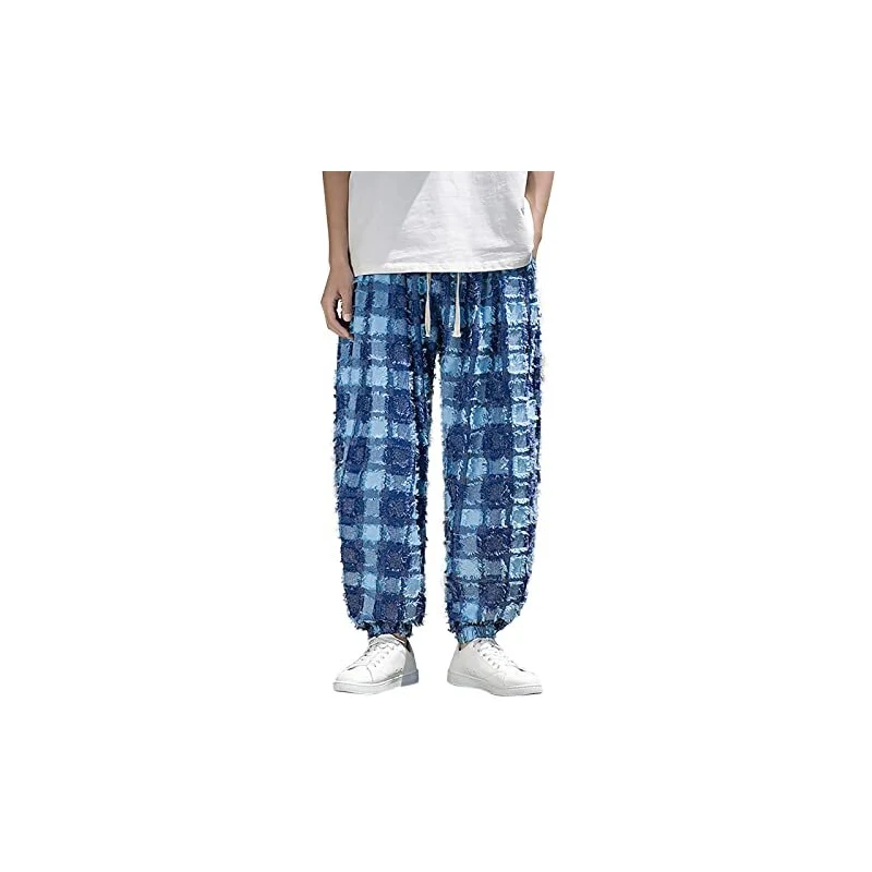 Pantaloni musulmani da uomo con elastico in vita