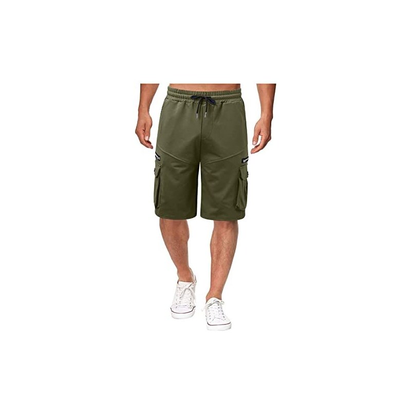 Pantaloncini Cargo Marks &amp; Spencer Uomo 100% Cotone 2 Colori Vita 30-44