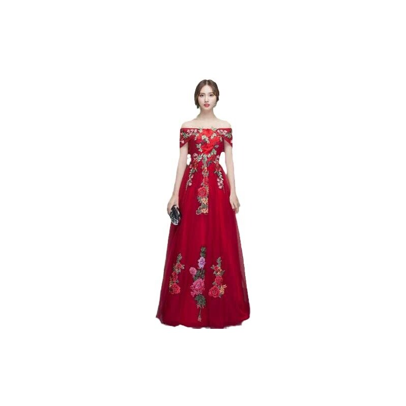 Abi Da Sposa Con Spalline Sottili: Abo Lungo Formale In Tulle Con Volant E Scollo A V Profondo Da 103,59 € | DHgate
