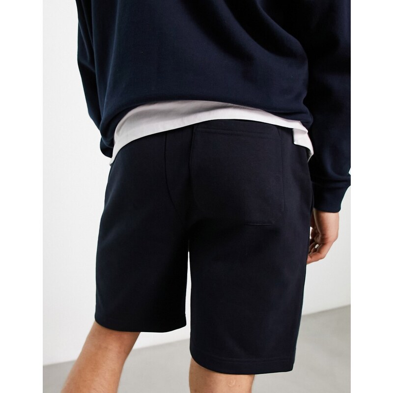French Connection Mens French Connection - Pantaloncini in jersey blu navy