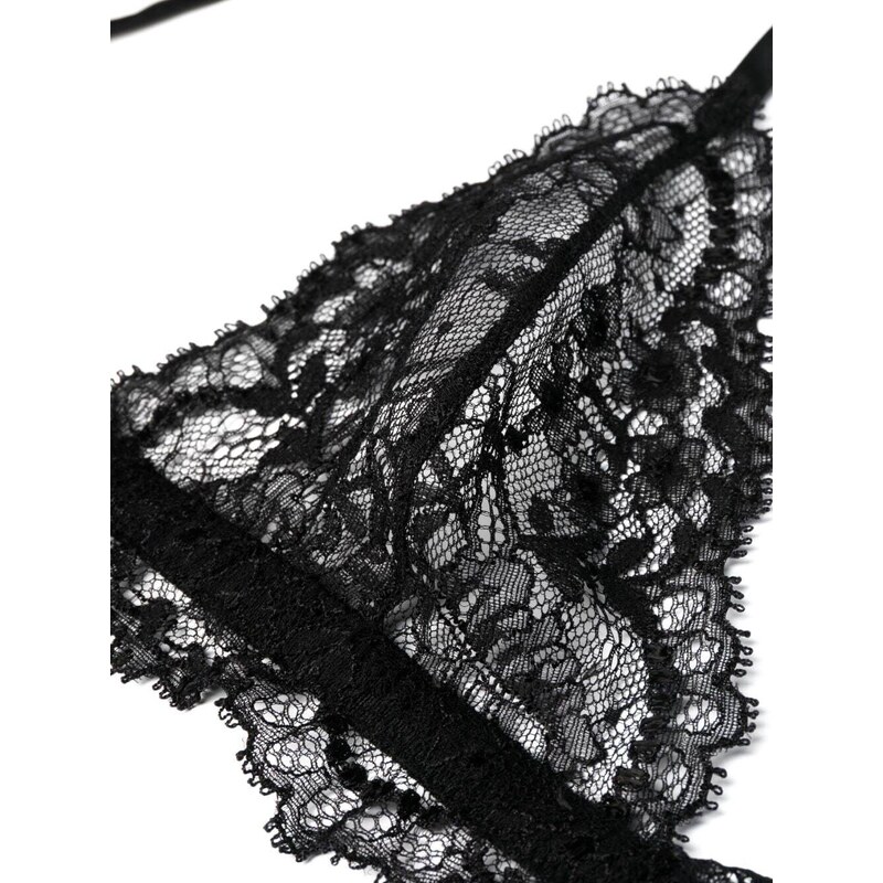 Obsessive Heavenlly Perizoma Bianco In Tulle E Pizzo Floreale - Foto 7