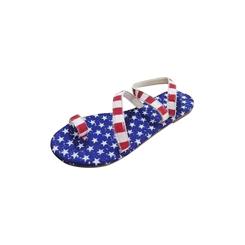 CARETOO Sandali Donna Estivi Bohémien Con Strass – Infradito Comode In Pelle PU – Tacco Basso – Colore Nero, Taglia 38