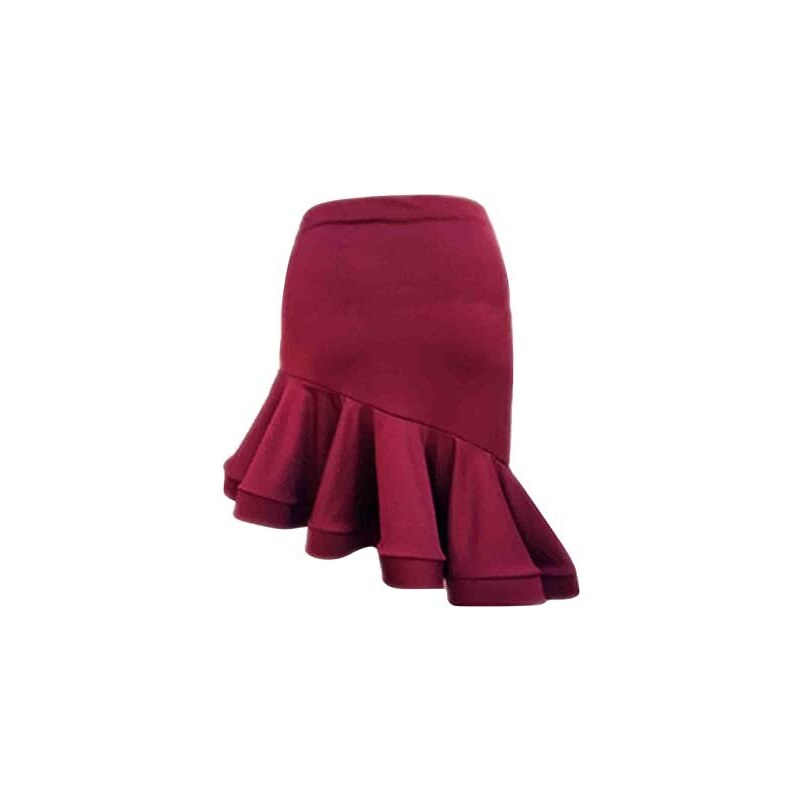 Frangia Gonne Allenamento Latino Americano Abito Da Ballo Latino - Main Image