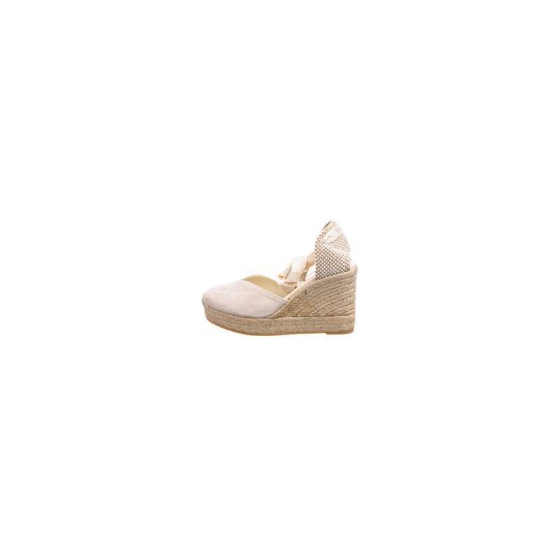 CUSHIONAIRE Sandalo con Zeppa Espadrillas Robbie da Donna + Memory Foam e Ampie larghezze Disponibili, Cognac 39 EU