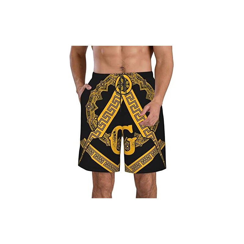 Sawhonn Arte Pelle Di Leopardo Tigre Costume Da Uomo Bagno Pantaloncini Da Surfe Costumi Spiaggia Calzoncini 123099858