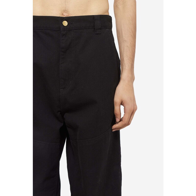 Carhartt WIP Pantalone WIDE PANEL in cotone nero