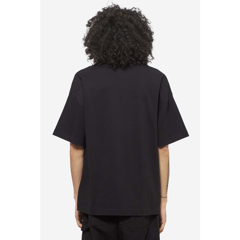 Carhartt WIP T-Shirt LINK SCRIPT in cotone nero
