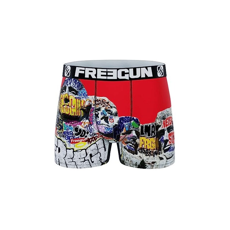 Freegun Aktiv - Boxer Da Uomo In Microfibra, Confezione Da 4, Traspiranti E Antisfregamento - 2
