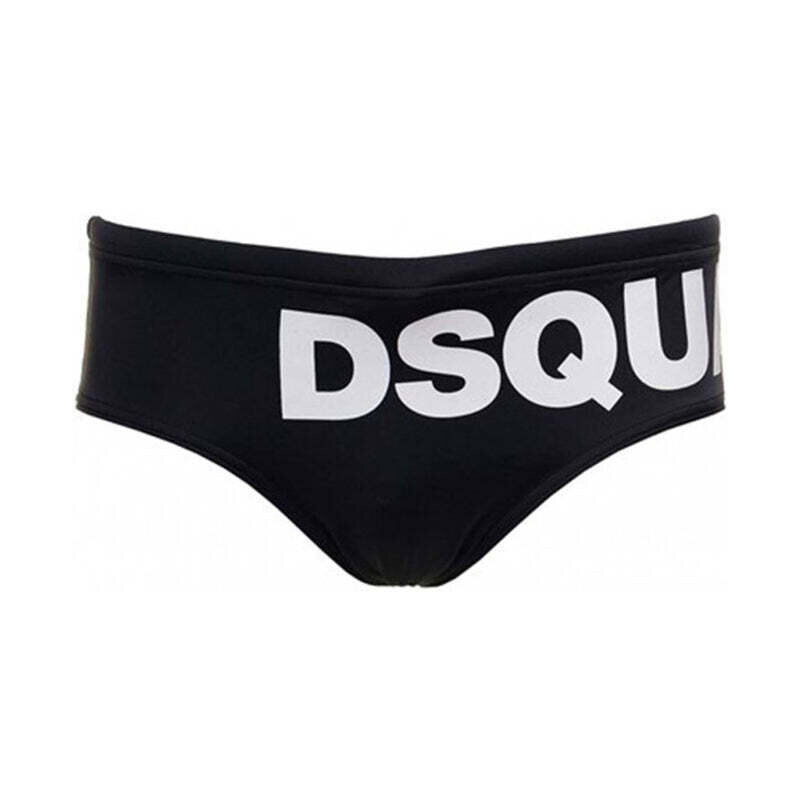 Dsquared Underwear Costume Nero Con Logo