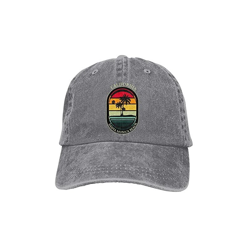 Cappello Baseball Unisex Los Angeles &ndash; Nero, Regolabile, In Cotone, Stile Hip Hop E Sportivo
