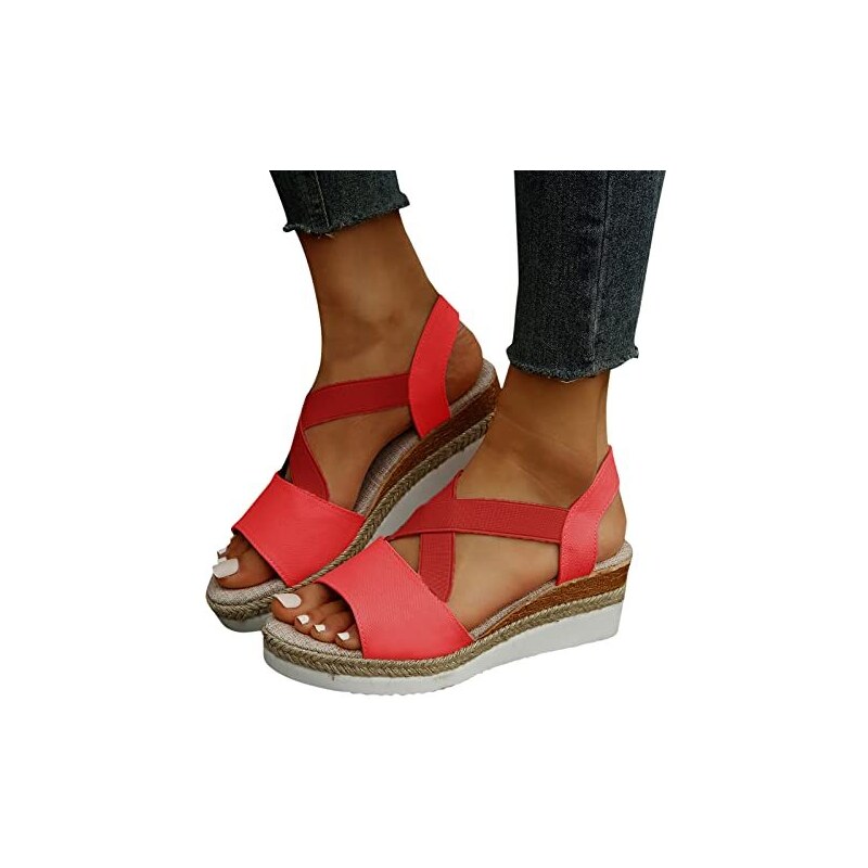 scarpe con zeppa eleganti estive