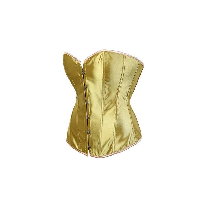 Corsetto Gotico Nero Da Donna Con Fibbie Metalliche main image 0