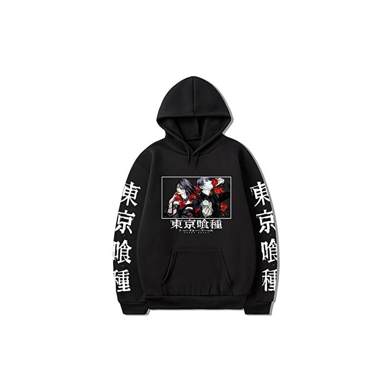 Harajuku Felpa Kirishima Eijiro MHA Anime | Con Cappuccio Unisex | Tabella Taglie Dalla XXS Alla 4XL