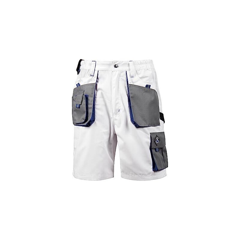6943 Pantaloni da lavoro elasticizzati con tasche esterne in alta visibilità, classe 2 - Snickers workwear