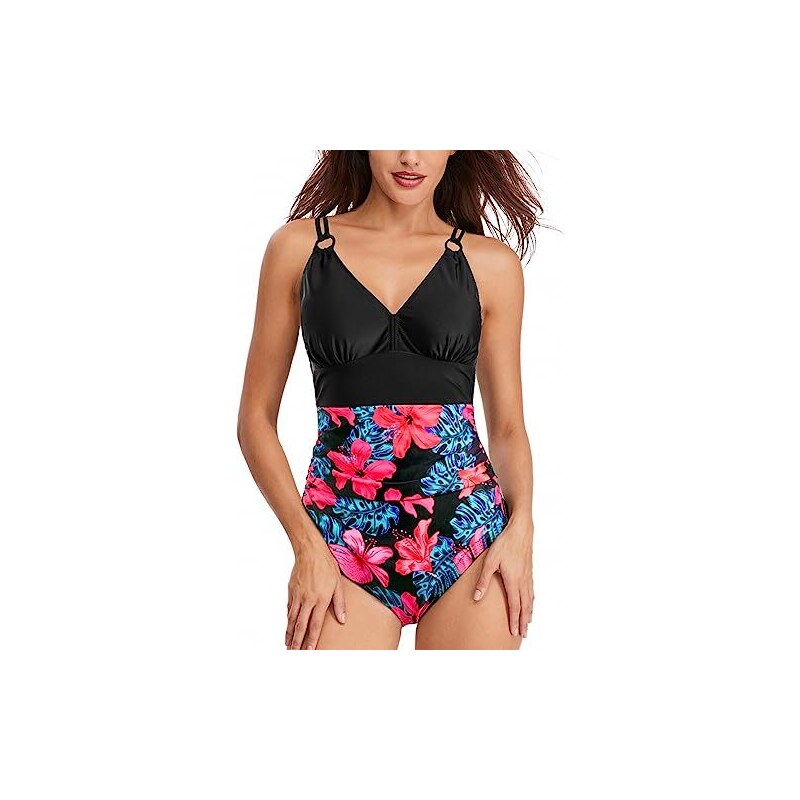 TcIFE Costume Da Bagno Intero Da Donna Costumi Interi Con Scollo A V Controllo Della Pancia Sexy Monokini 108065817