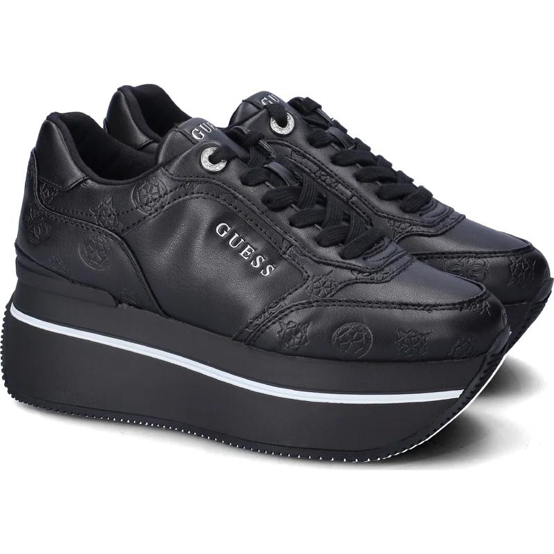 GUESS Sneaker bassa 'Winno 3' in Nero | ABOUT YOU
