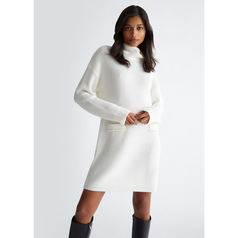 LIUJO Liu Jo Abito In Maglia Con Perle