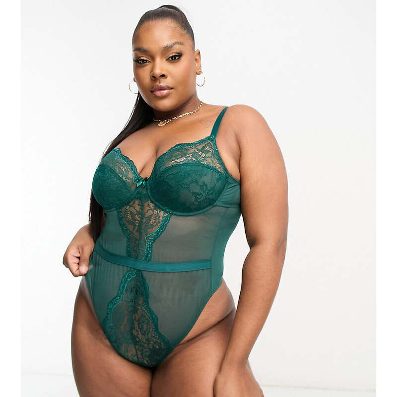 Perizoma In Pizzo Cigliato Delicato E Poliammide Riciclata. - Nero - Foto 2