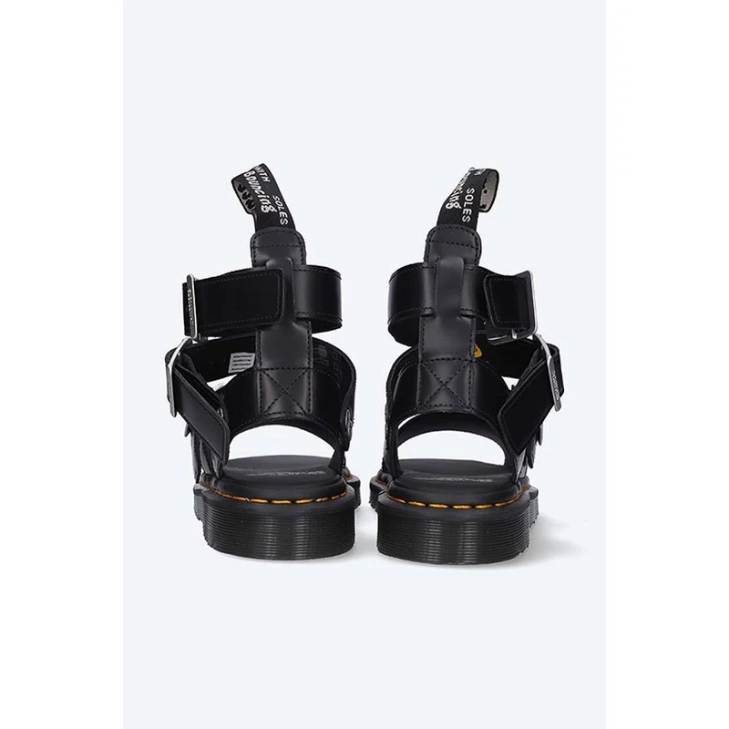 Martens sandali in pelle Rick Owens x Martens Gryphon donna