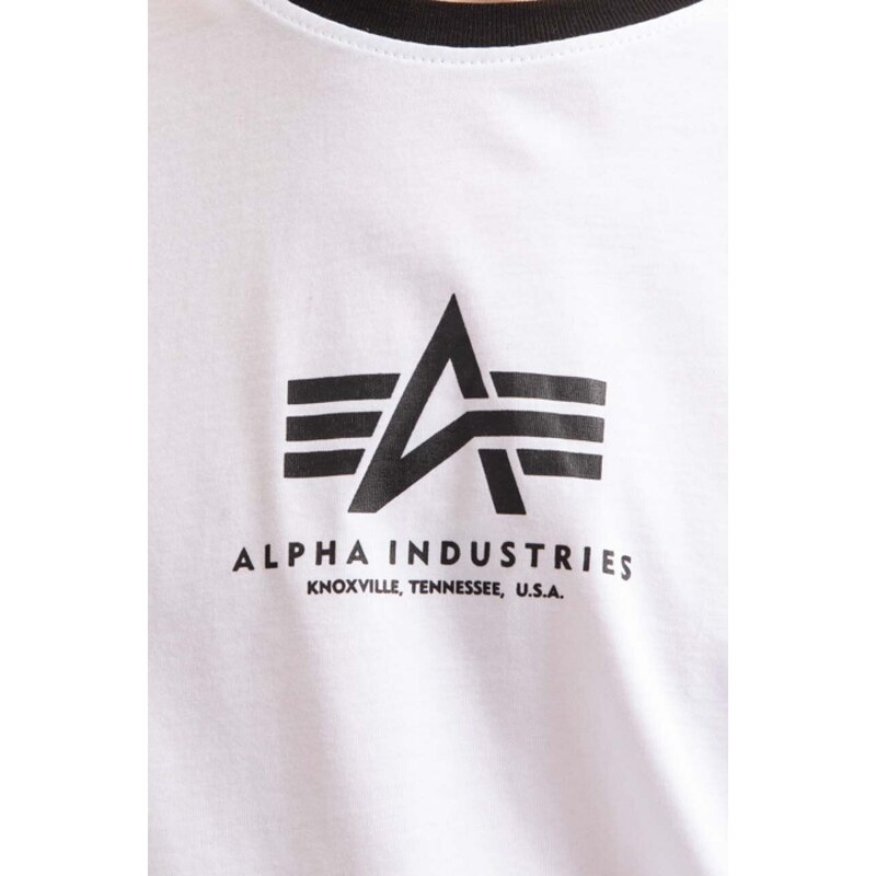 Alpha Industries t-shirt in cotone Tee Contrast
