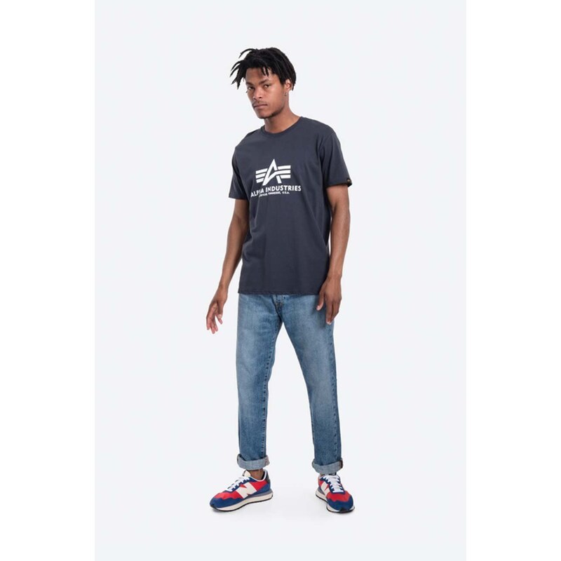 Alpha Industries t-shirt in cotone Basic T-Shirt 100501.02
