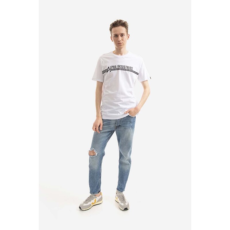 Alpha Industries t-shirt in cotone T 126505 92