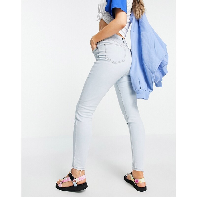 Don't Think Twice - Ellie - Jeans skinny a vita alta, colore azzurro-Blu