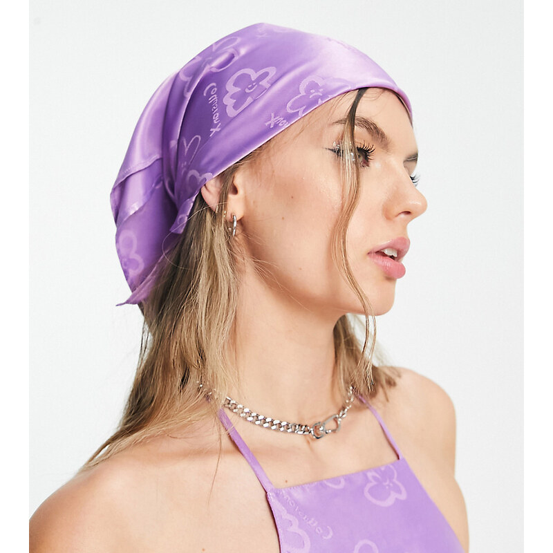 Per Capelli Accessori Foulard In Raso Donna 90x90cm Bandana