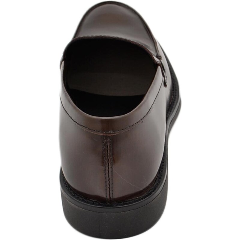 Malu Shoes Scarpe mocassino uomo vera pelle abrasiva cognac semilucido liscio con gomma sottile light classico sporti made in Italy