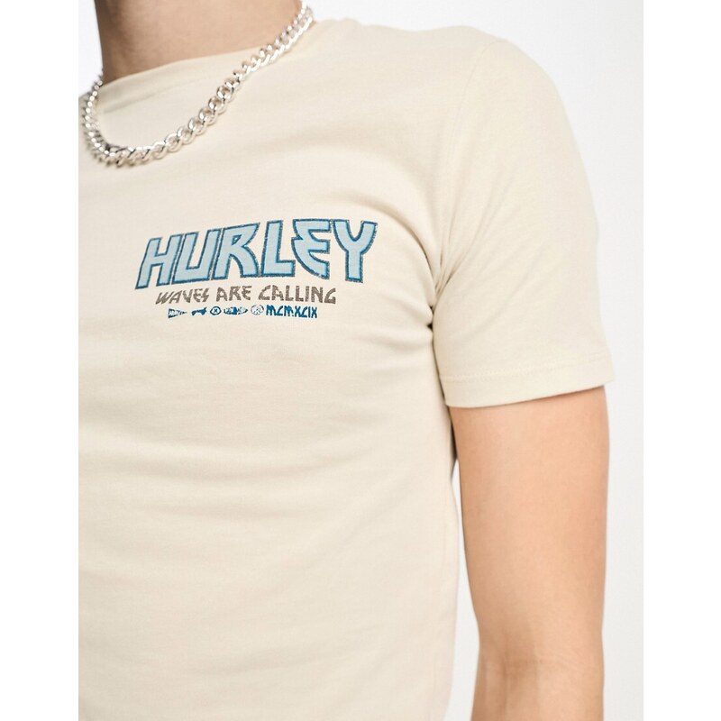 Hurley - Tour - T-shirt bianca-Bianco