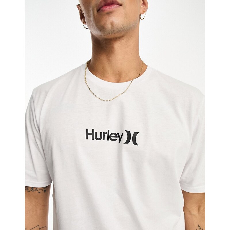 Hurley - H20 - T-shirt bianca-Bianco