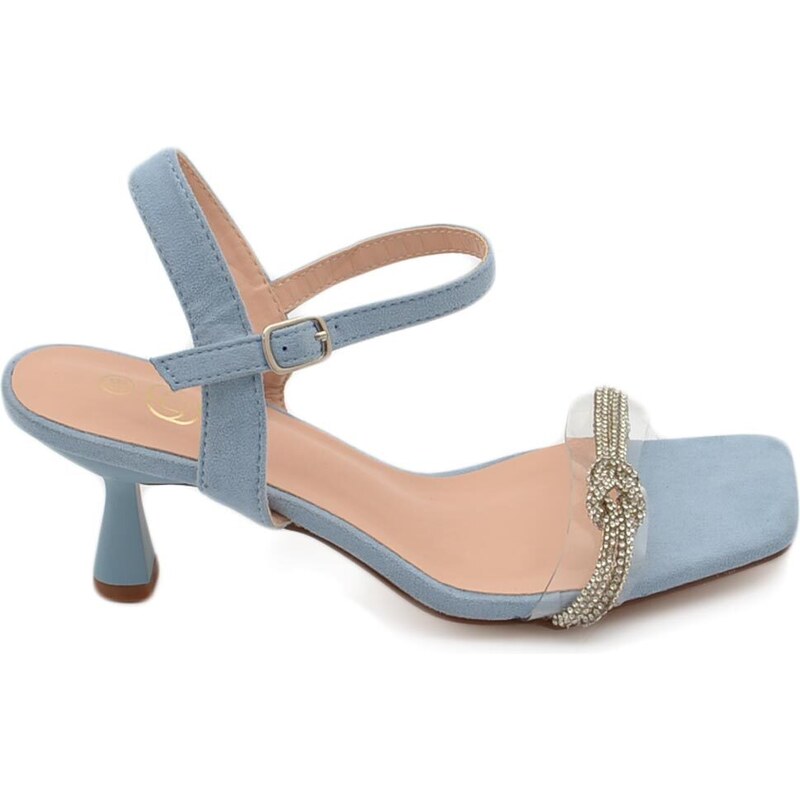 Sandalo CUSHIONAIRE Clara Donna, Con Cinturino Alla Caviglia, Tomaia In Morbida Pelle Vegana, Soletta Memory Foam, Ampia Larghezza