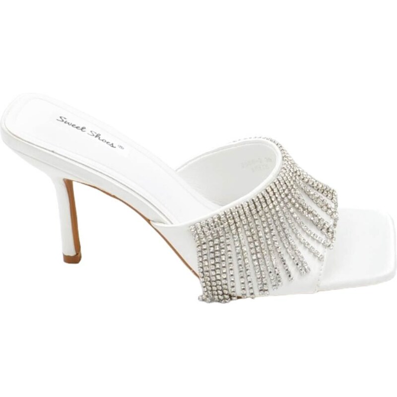 Fascia Per Capelli Larga Con Nodo Di Perle E Strass Luccicanti - Cerchietto Elegante Per Donna, Accessorio Moda (Blu Chiaro) - 3
